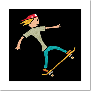 Skateboarding Posters and Art